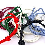 Парные веревочные браслеты